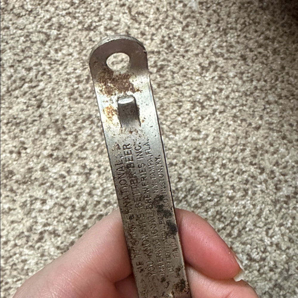 Iroquois Frankenmuth Old Dutch Bavarian's Silver Bar vintage Bottle Opener - Picture 7 of 12